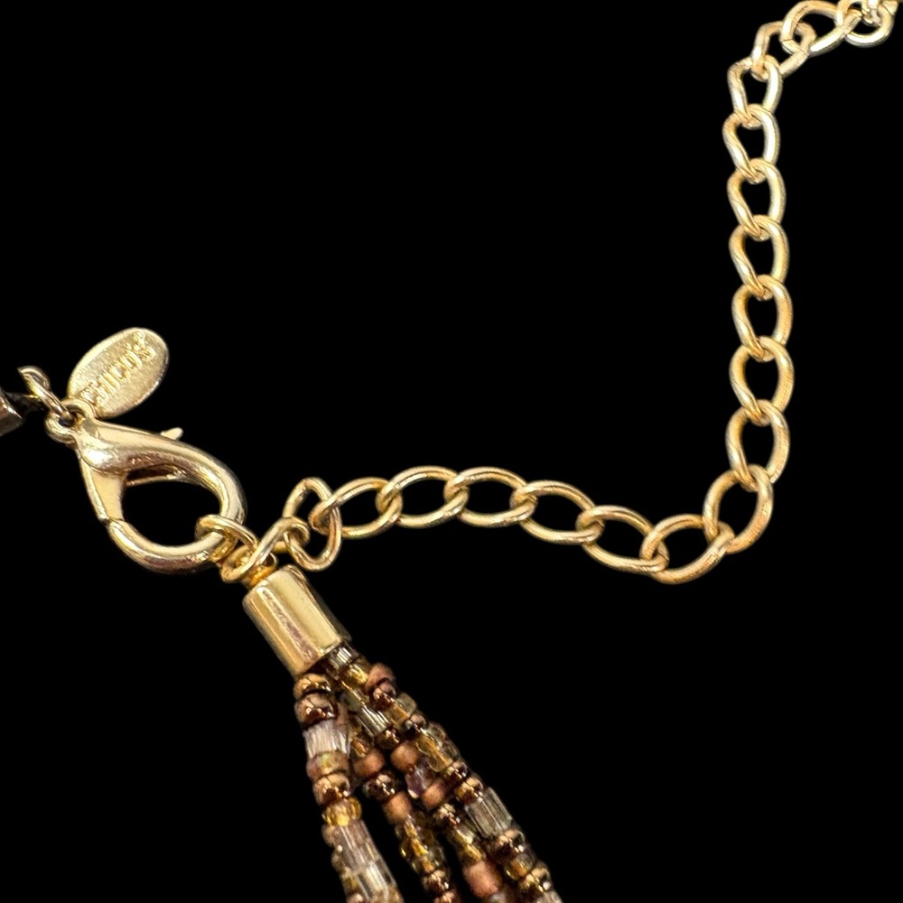Chico’s Multi-Strand Beaded Necklace - Picture 3 of 3